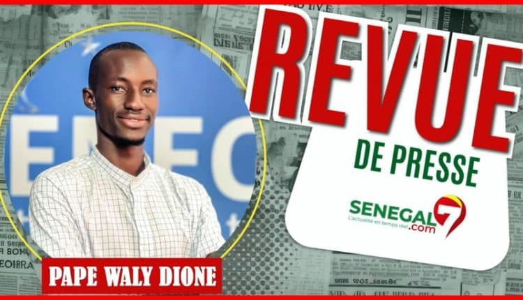Revue De Presse (Wolof) Senegal7 Du lundi 11 Mars 2024 Avec Pape Waly Dione..