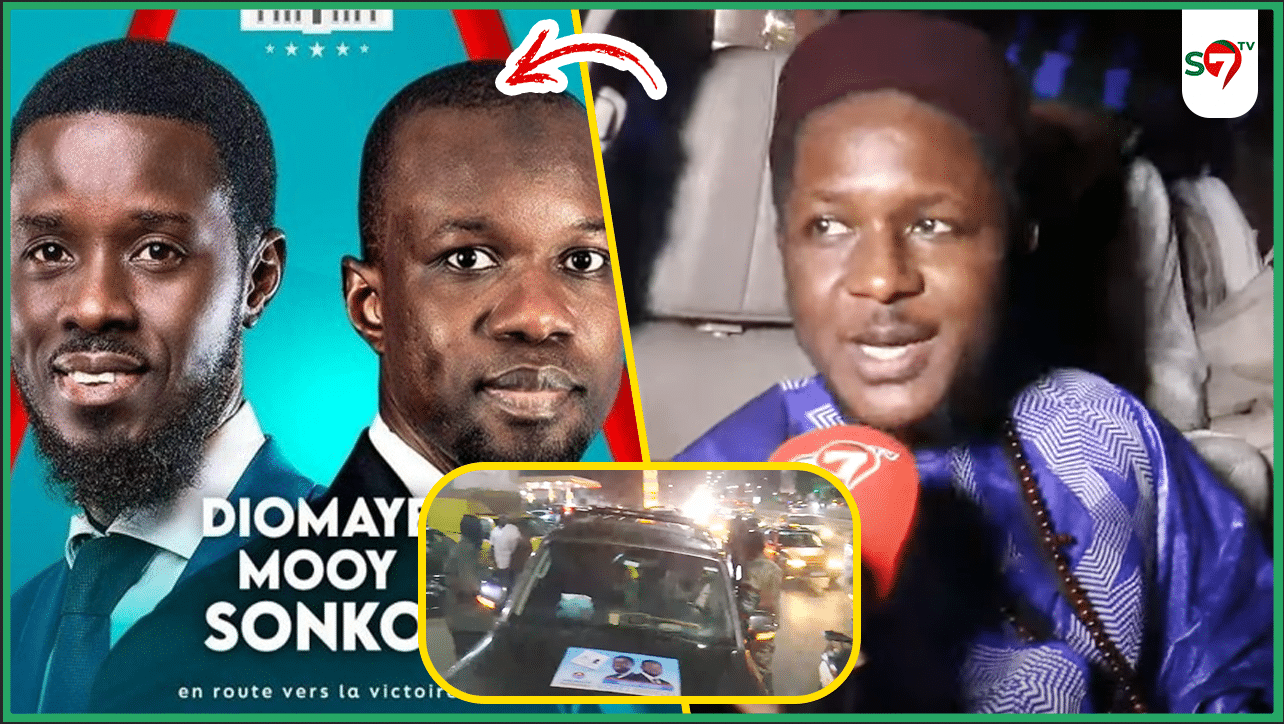 (Vidéo) Début de campagne, Cheikh Bara Ndiaye dans les rues de Dakar annonce une victoire au 1er Tour