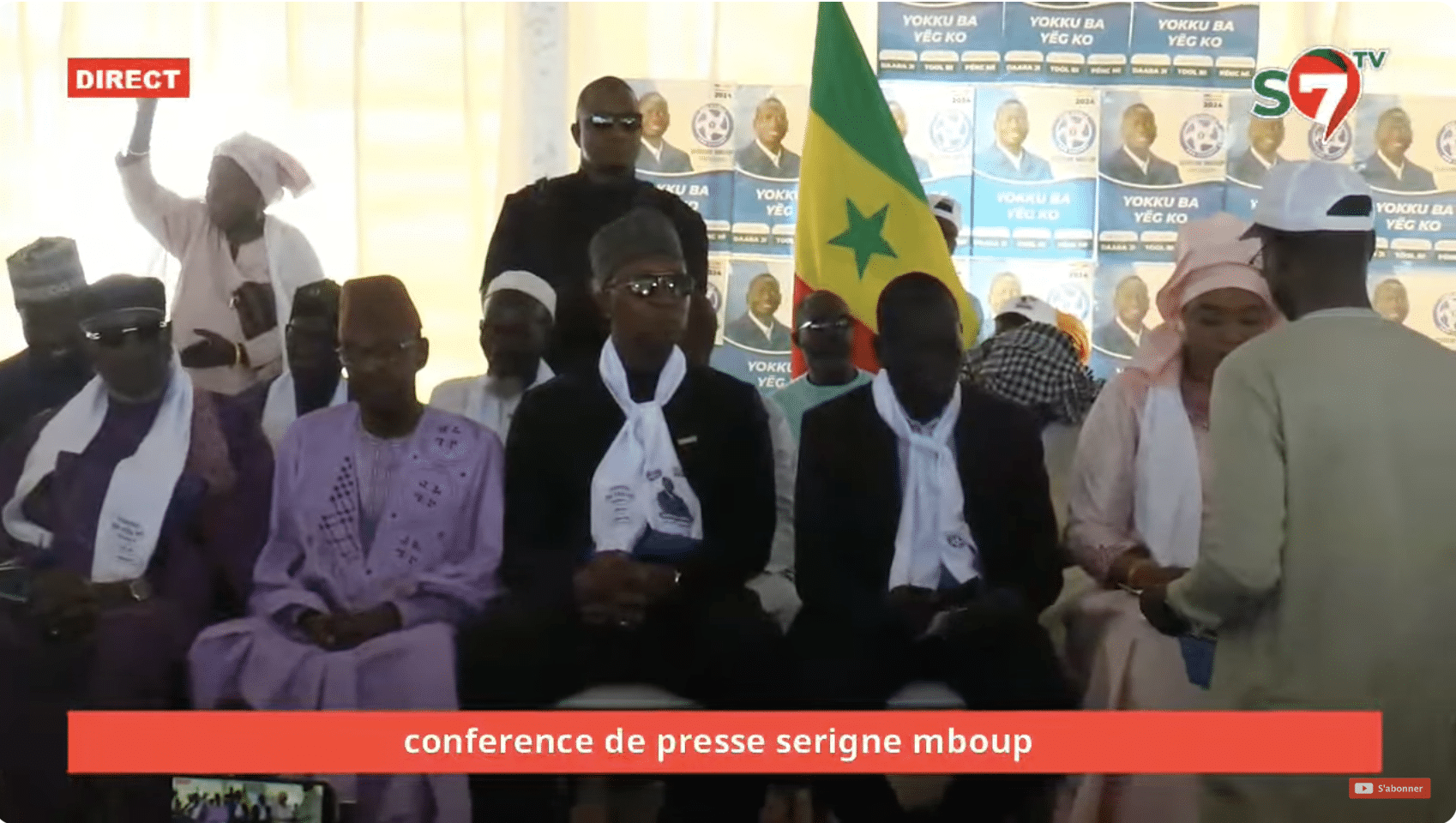 Suivez en direct la présentation du programme du Candidat Serigne Mboup (Vidéo)
