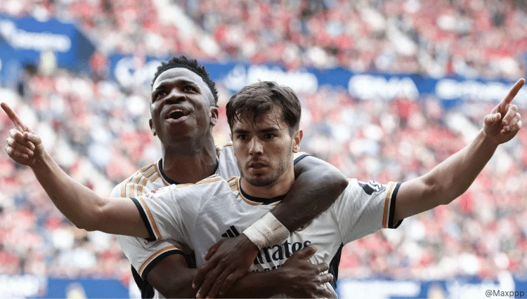 Liga : le Real Madrid écrase Osasuna et conforte sa première place