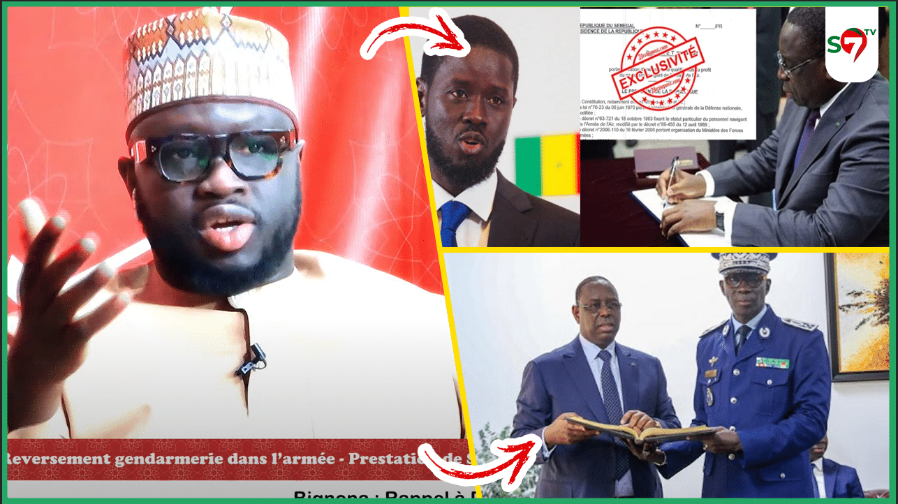 (Vidéo) Decret de Macky sur la Gendarmerie: Cheikh Ousmane Touré "C’est Légal Waya Rafétoul Dafa Melni Sabotage..."