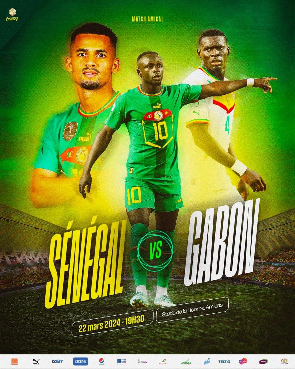 Sénégal vs Gabon : Premier test après la CAN
