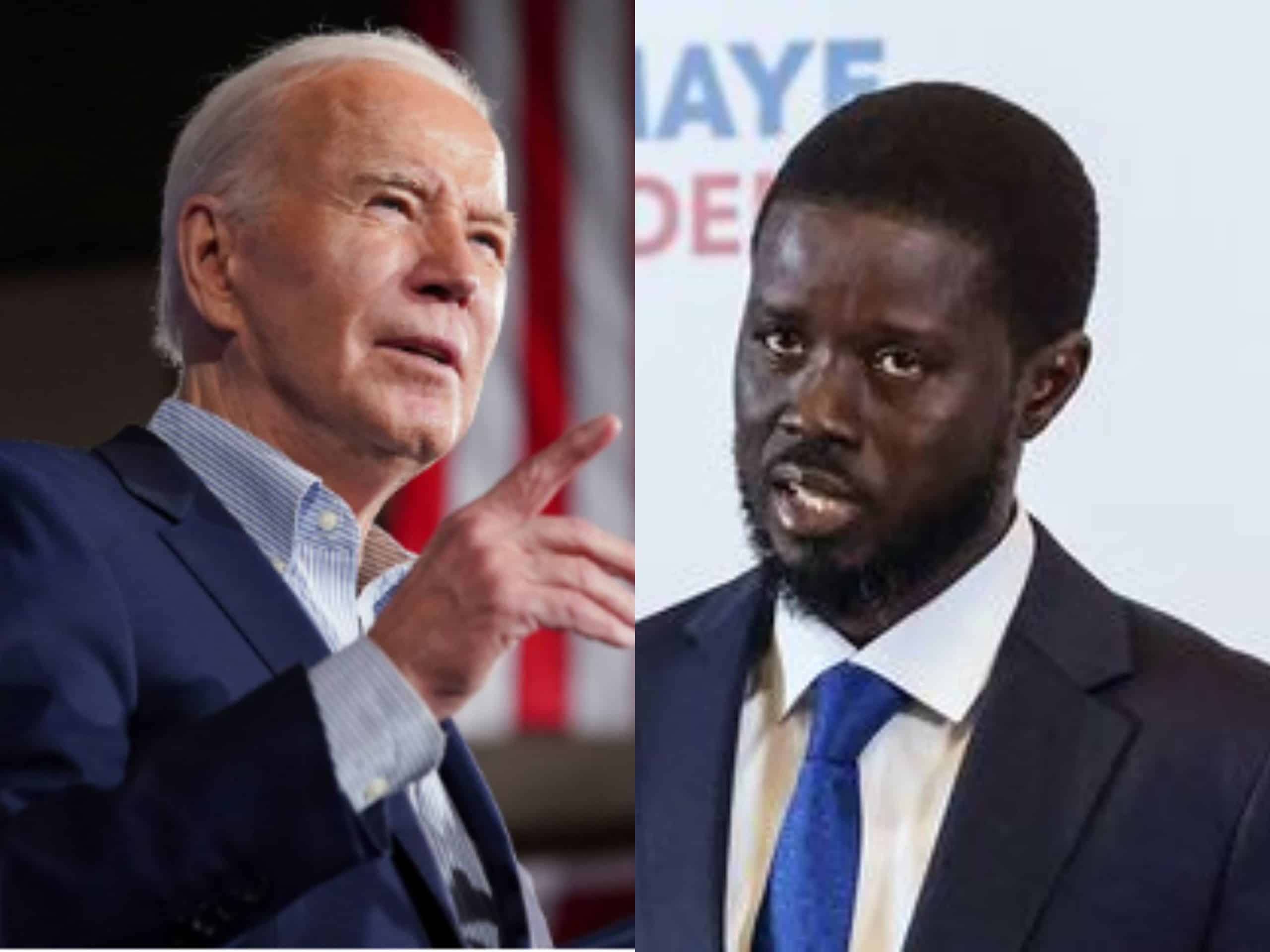 Présidentielle : Joe Biden félicite Bassirou Diomaye Faye