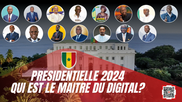Présidentielle2024 ! Quel candidat domine le #digital au #Sénégal ?