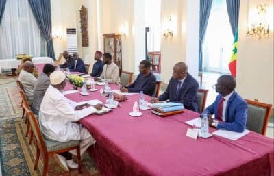 Palais : Le Chef de l'État a reçu les secrétaires généraux des organisations syndicales