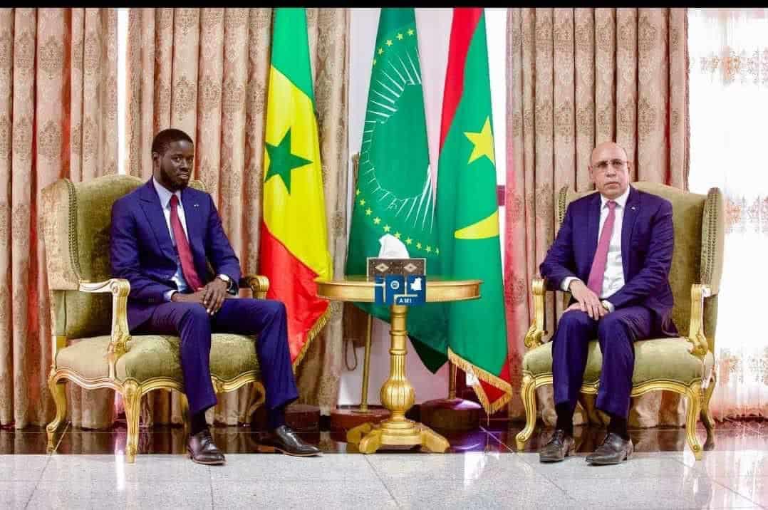  La coopération entre Dakar et Nouakchott au cœur des échanges entre Diomaye et Ghazouani 