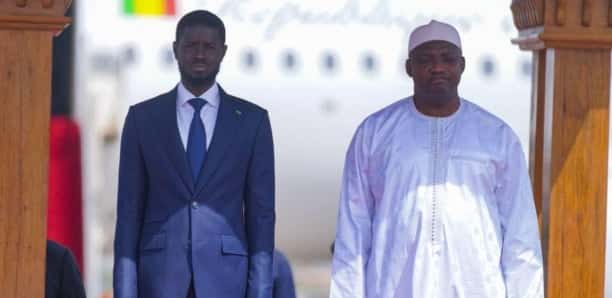Visite du Président Diomaye Faye en Gambie: Voici le Communiqué conjoint des deux Chefs d'État
