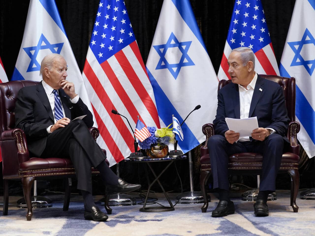 Le président américain demande à Israël de permettre «sans délai» l’accès à l’aide humanitaire à Gaza