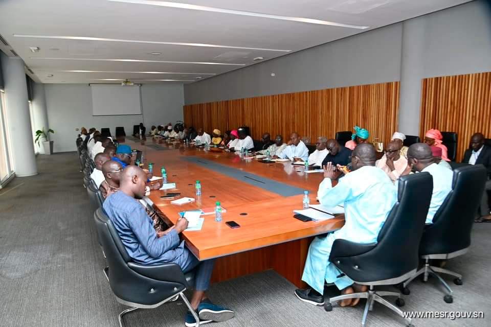 Dr Abdourahmane Diouf : Cérémonie de prise de contact avec le top management !