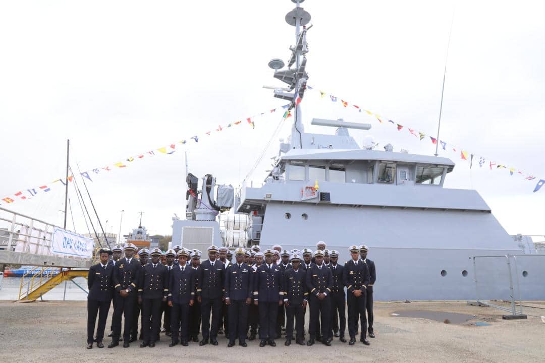 Le troisième navire du programme OPV 58S vient d’être livré au Sénégal, (Marine nationale)