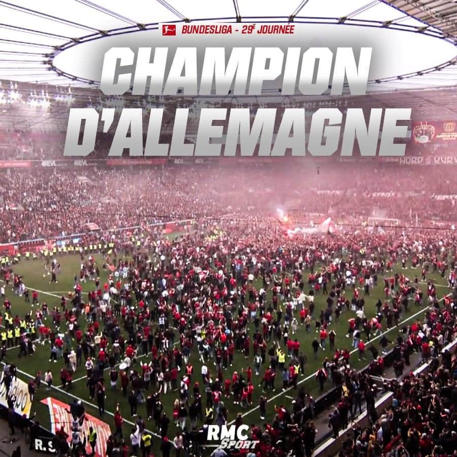 Bundesliga : Leverkusen sacré champion d’Allemagne pour la première fois de son histoire