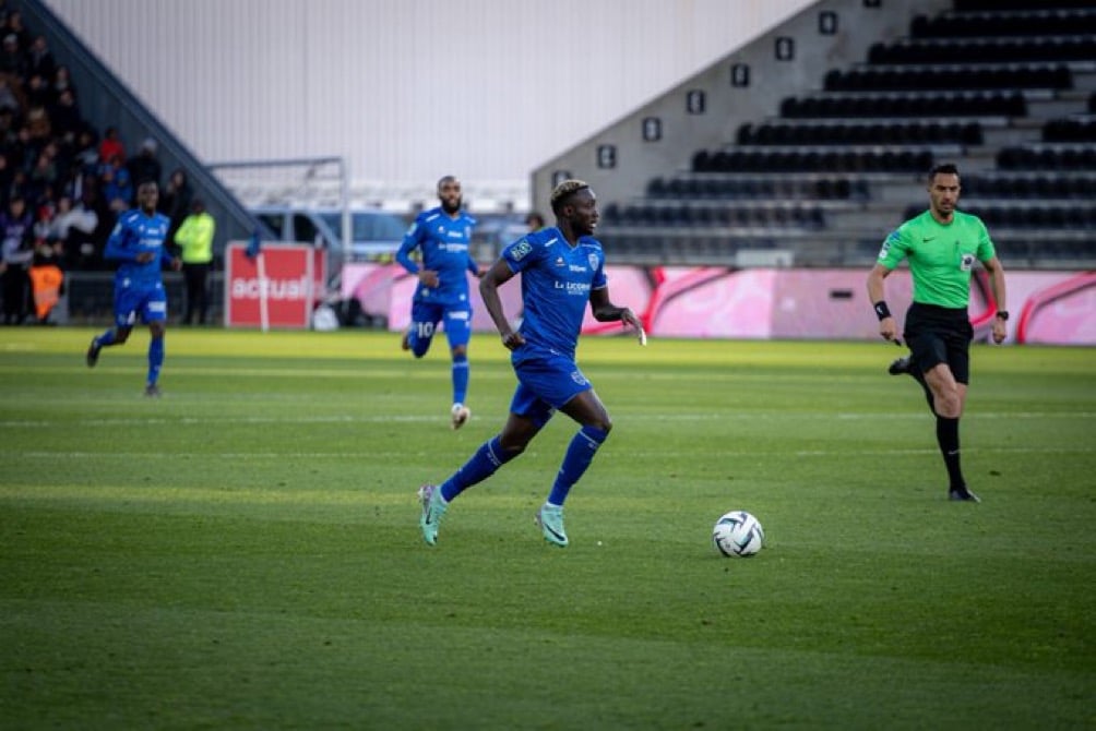 Ligue 2 - France : Mouhamed Diop inscrit son troisième but de la saison face à Pau Fc