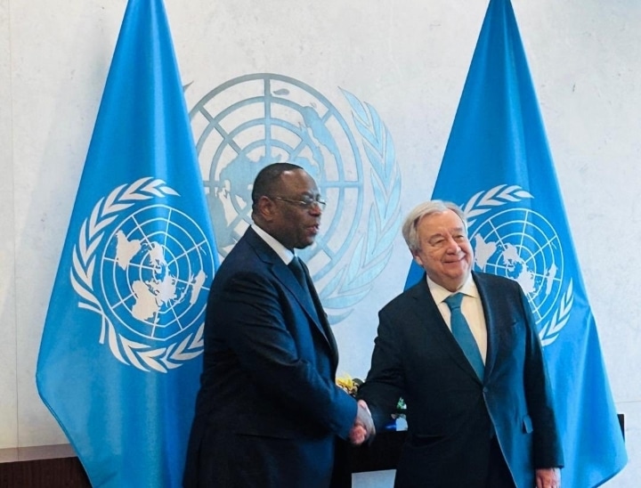 Siège de l'Onu : L'ex président Macky Sall s'est entretenu avec son "ami" Antonio Guterres