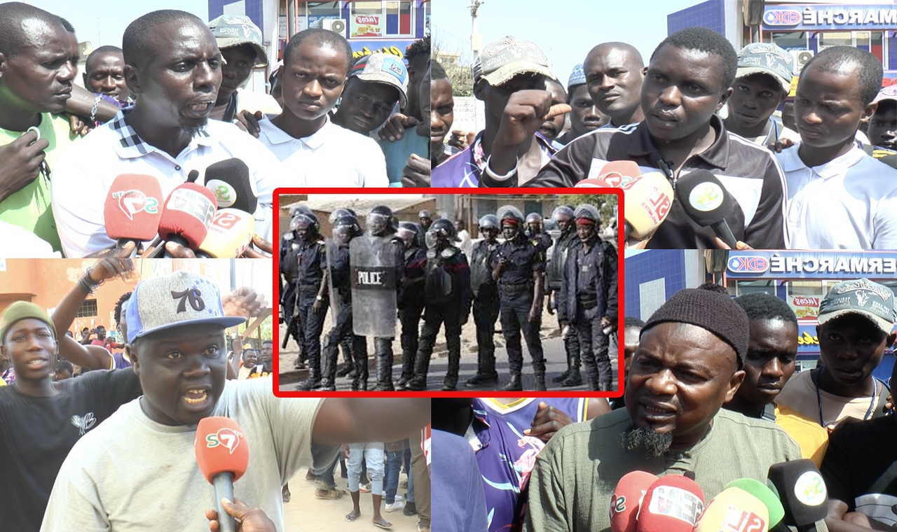 Vidéo-Guédiawaye (Hamo 6) : Les conducteurs de "clandos" manifestent contre le racket des policiers
