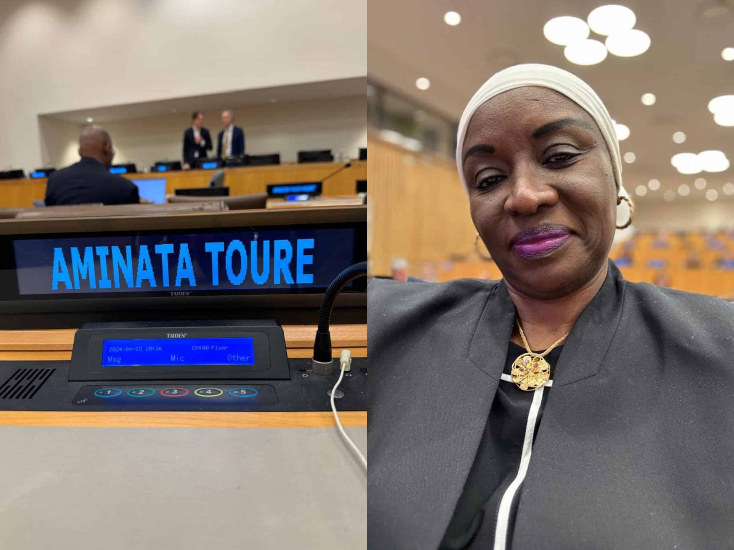 Membre du Comité des 17 experts de l’ONU : Mimi Touré au siège des Nations Unies...