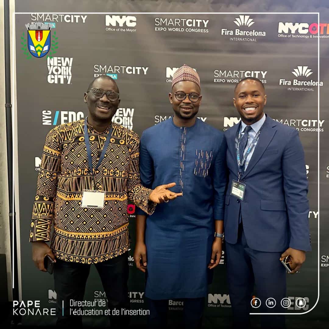 Salon Smart City Expo USA : Pape Konaré Diaité évoque "l'importance cruciale" de l'éducation (Photos)