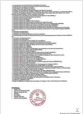 Hivernage 2024 : Le PM Ousmane Sonko va présider un Conseil interministériel, jeudi