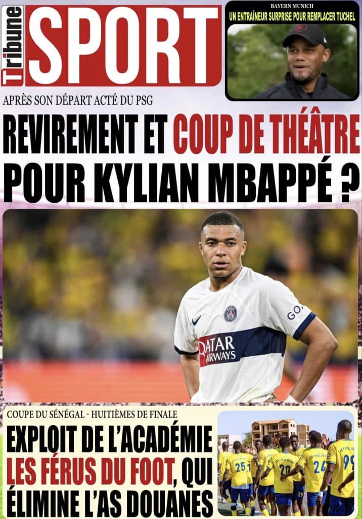 Les Unes des journaux Sénégalais du vendredi 24 mai 2024