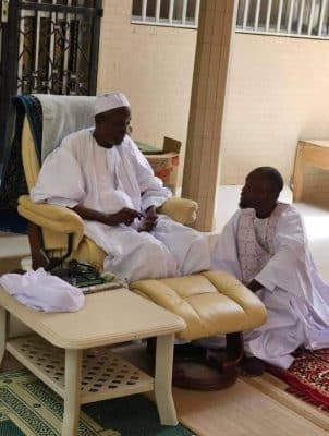 Société : Visite d'Ousmane Sonko à Serigne Cheikh Saliou Mbacké
