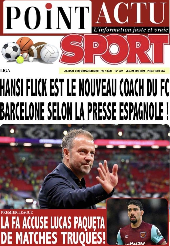 Les Unes des journaux Sénégalais du vendredi 24 mai 2024