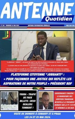 Les Unes des journaux Sénégalais du vendredi 24 mai 2024