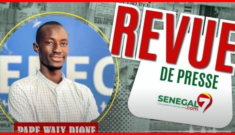 Revue de Presse (Wolof) Sénégal7 du Mercredi 08 Mai 2024 avec Pape Waly Dione..