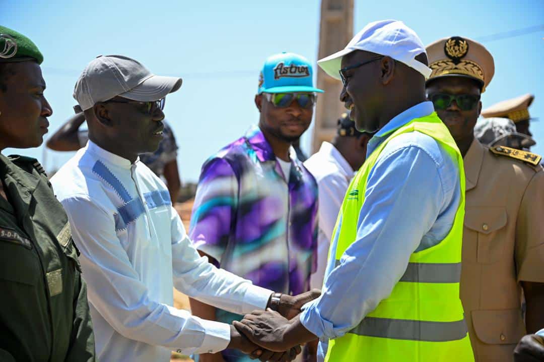 Progep 2 : Le ministre de l'assainissement en visite de chantier à Keur Massar