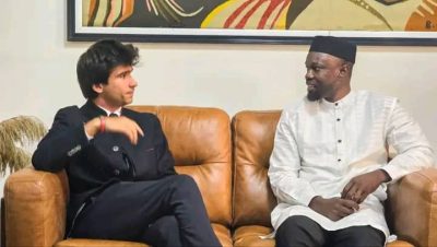 Ousmane Sonko à Juan Branco : "Il s’est donné corps et âme pour le projet"