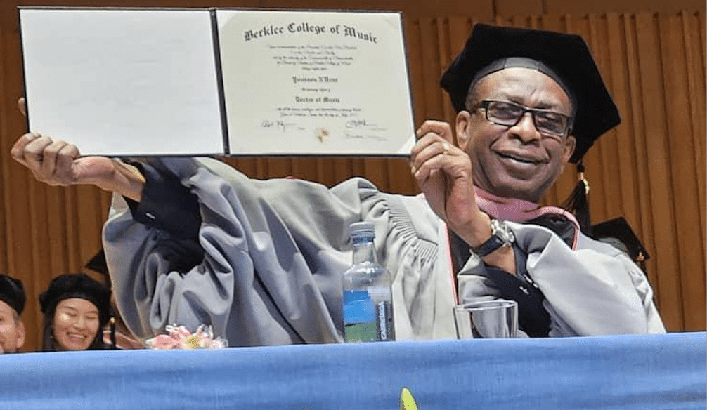 (Phhotos) Youssou Ndour Docteur Honoris Causa de l&rsquo;université Berklee