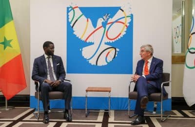 A Paris : Le Chef de l’Etat s’est entretenu avec Thomas Bach, président du Comité International Olympique