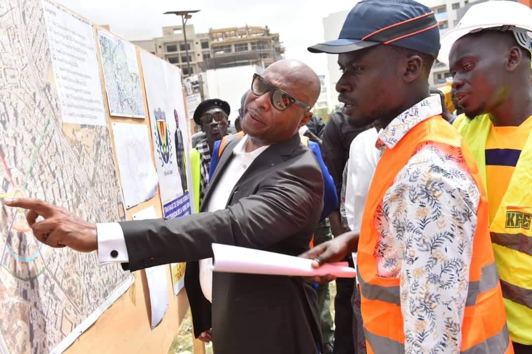 Cité Keur Gorgui : Le Maire de Dakar procède au lancement des Travaux de Réhabilitation et d’Extension de la Voirie Urbaine