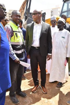Cité Keur Gorgui : Le Maire de Dakar procède au lancement des Travaux de Réhabilitation et d’Extension de la Voirie Urbaine