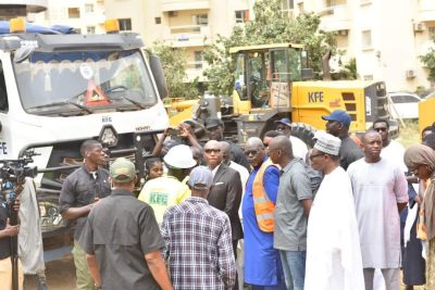 Cité Keur Gorgui : Le Maire de Dakar procède au lancement des Travaux de Réhabilitation et d’Extension de la Voirie Urbaine
