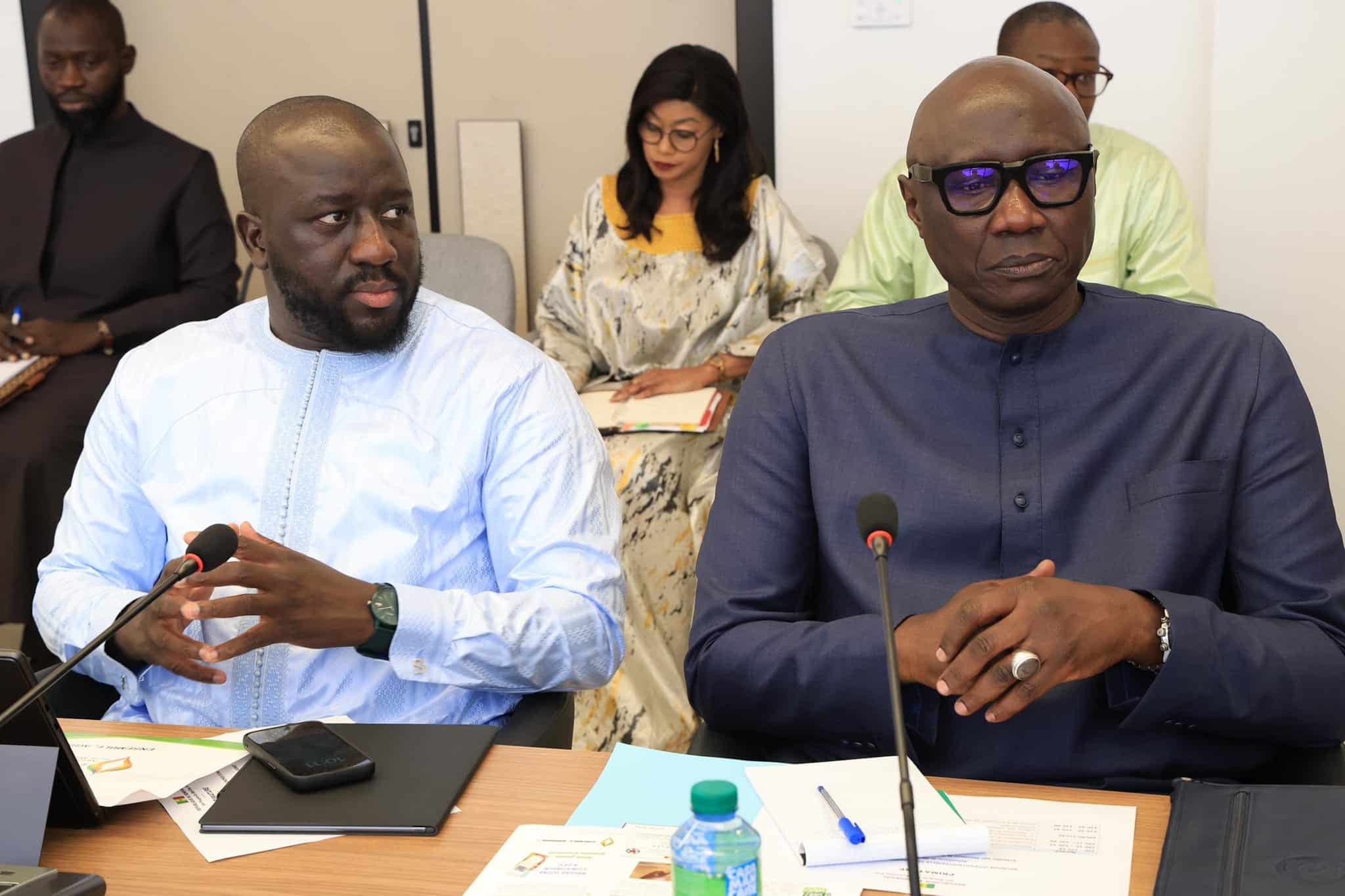 En images : Sonko préside le Conseil interministériel sur l'économie d'énergie, (Photos)