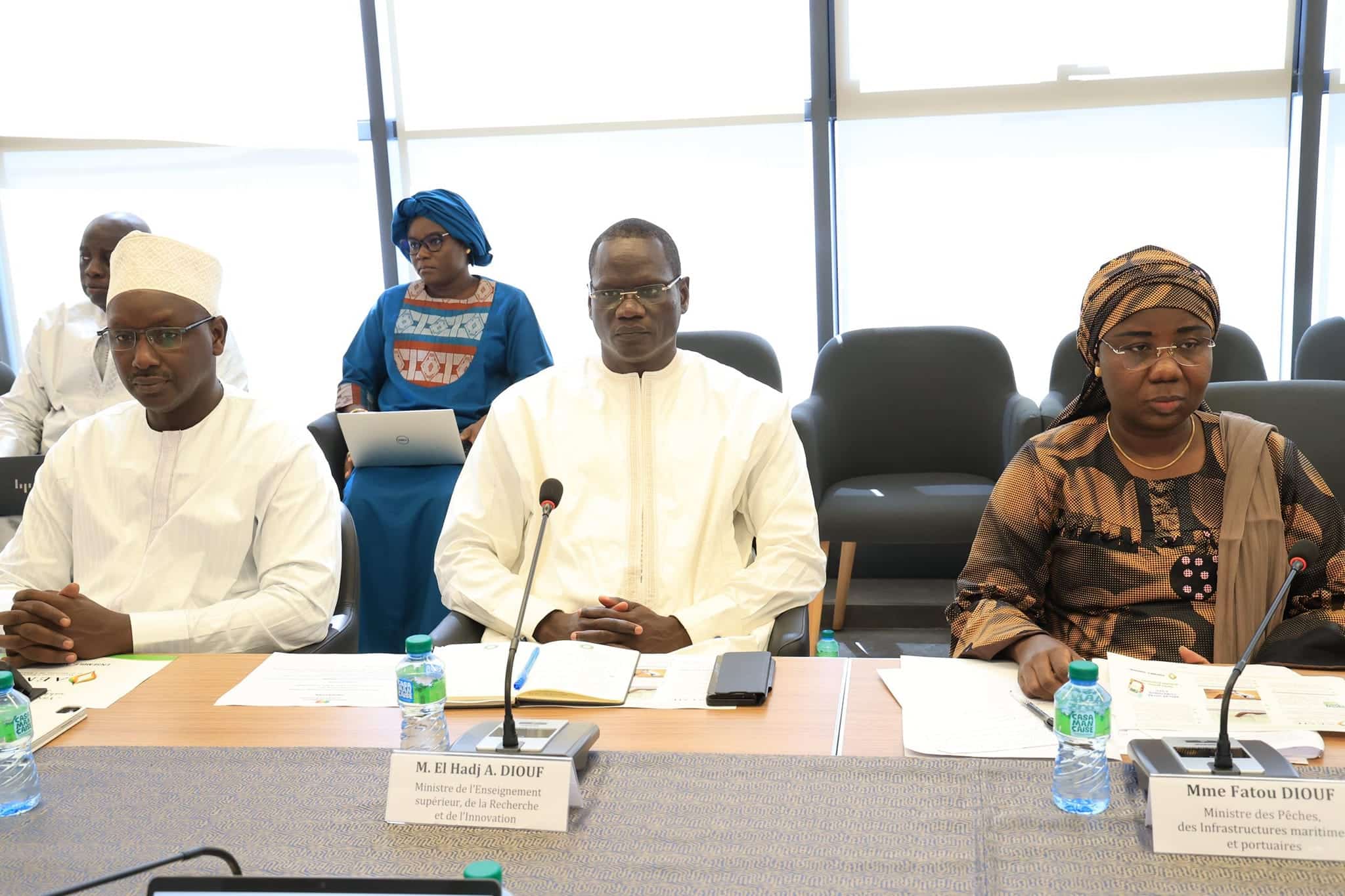 En images : Sonko préside le Conseil interministériel sur l'économie d'énergie, (Photos)