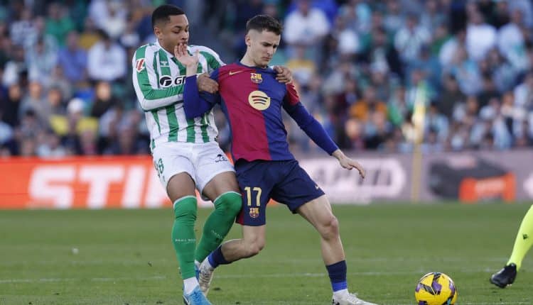 Liga : Le Barça tenu en échec à Betis (2-2)