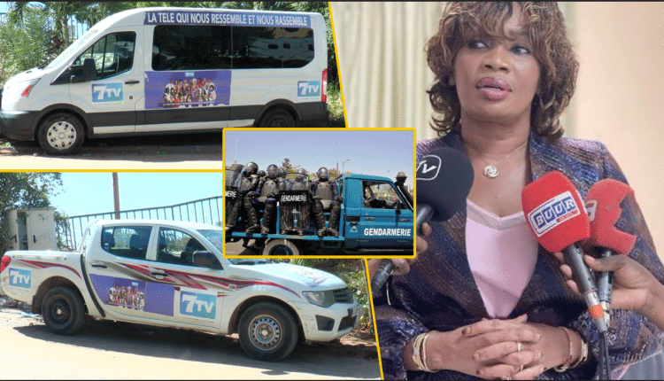 Maïmouna Ndour Faye : "75 gendarmes ont débarqué à la 7TV... Ils n'ont rien saisi"