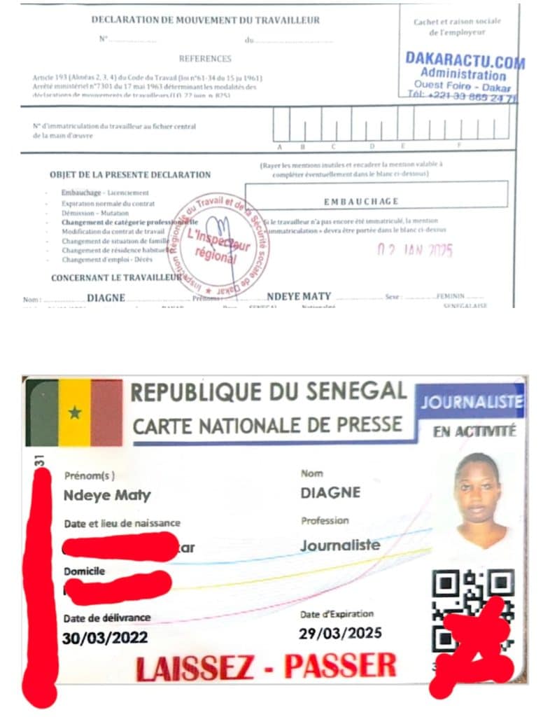 Publication des médias sénégalais : Dakaractu injustement exclu, ferme ses bureaux au Sénégal et s'établit à l'étranger