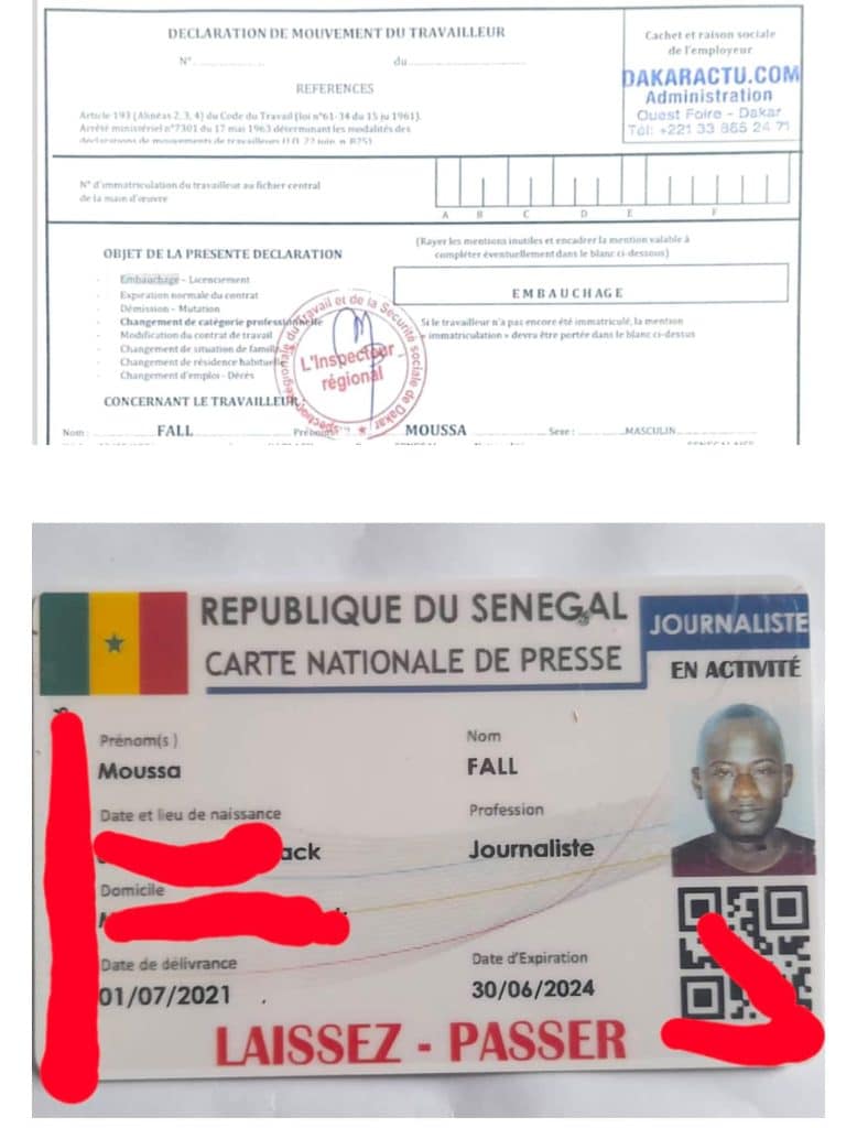 Publication des médias sénégalais : Dakaractu injustement exclu, ferme ses bureaux au Sénégal et s'établit à l'étranger