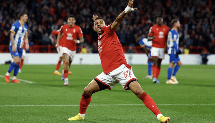 Premier League : Nottingham Forest corrige Brighton (7-0 )