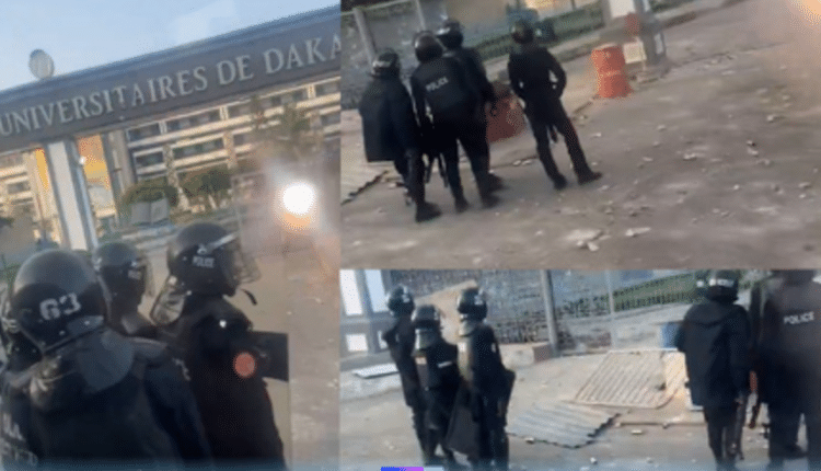 Université Cheikh Anta Diop : Les étudiants affrontent encore les forces de l’ordre