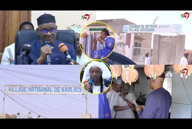 Vidéo | Tourisme et Artisanat : Le ministre Mountaga Diao visite les Chambres des métiers du Sine Saloum