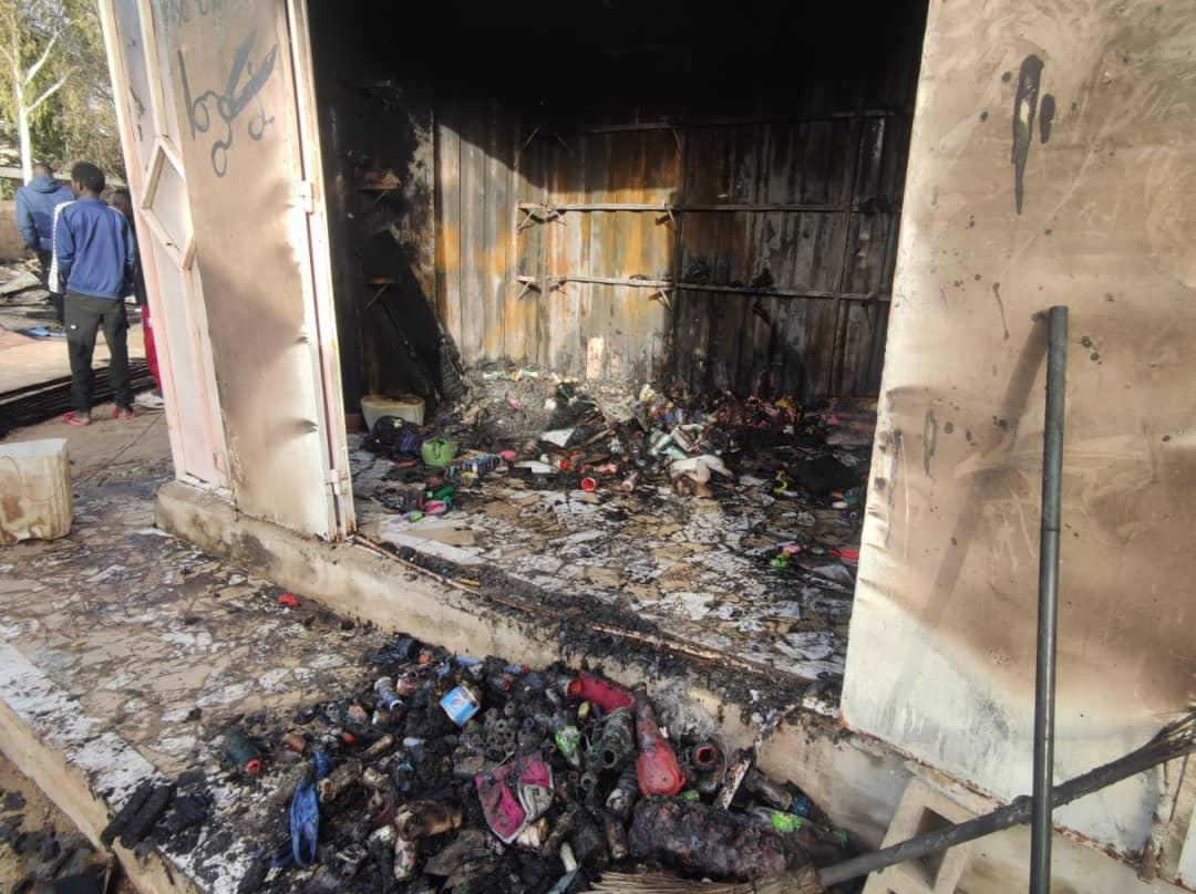 Marché Arafat de Rufisque : Plusieurs cantines ravagées par un !nc&nd!e