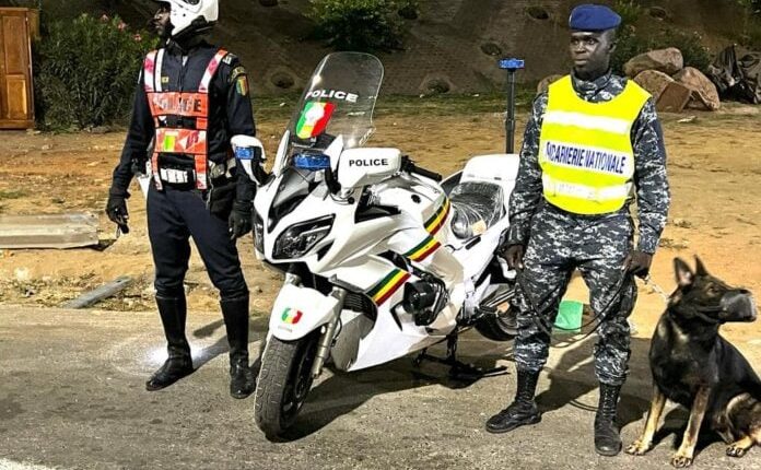 Opération de sécurisation à Dakar : 1 238 interpellations, 77 véhicules immobilisés et 600 g de drogue saisis