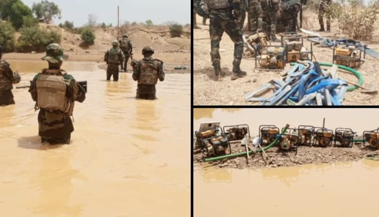 Kéniéba : Un site d’orpaillage clandestin démantelé