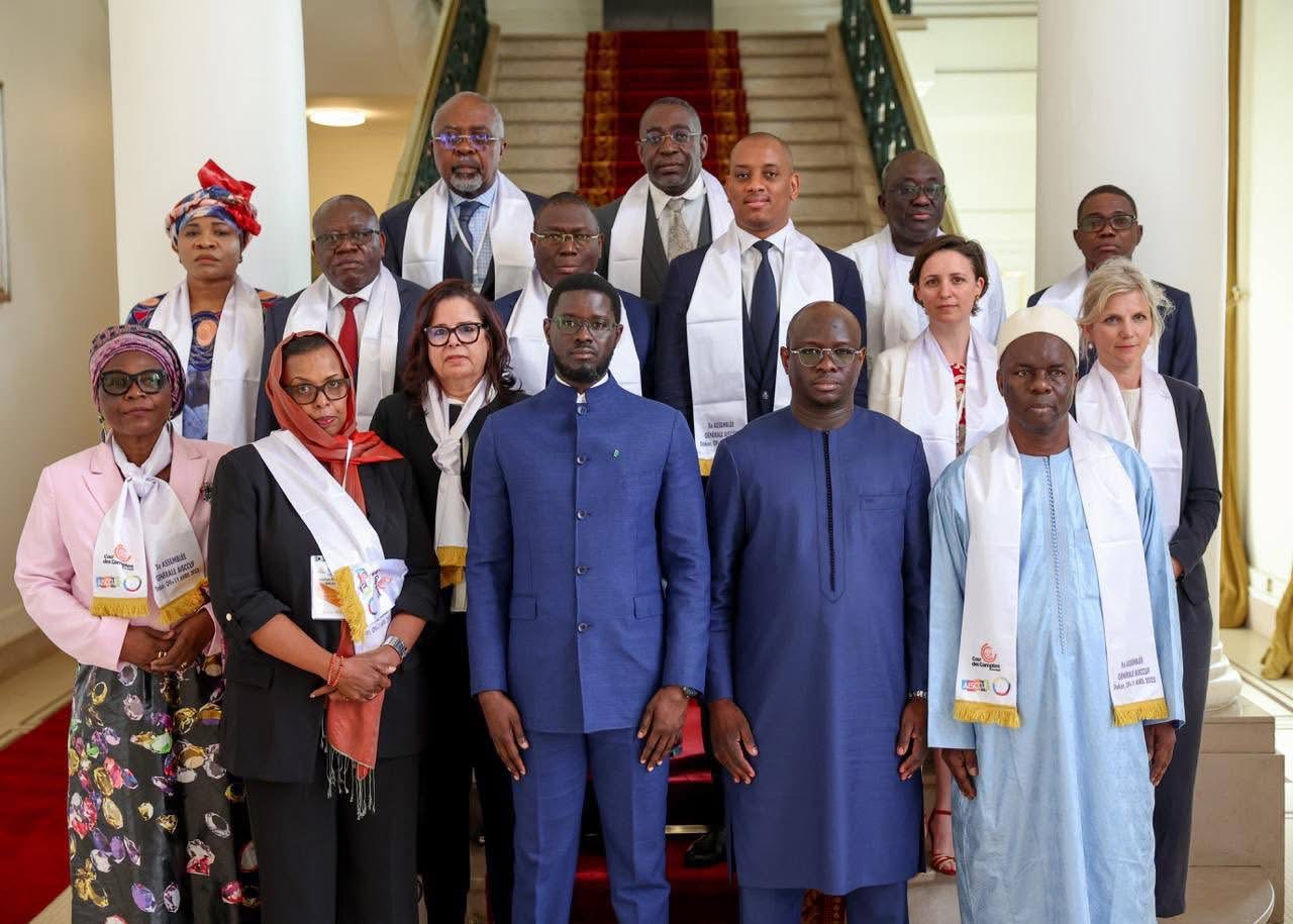 Changement climatique au sein des ISC francophones : Le Président Faye a reçu une délégation de l’ AISCCUF