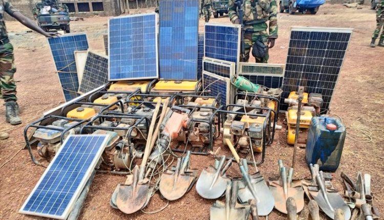 Opération Orientale 1 : Les FDS démantèlent cinq sites d’orpaillage clandestin