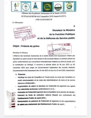 Non signataire du Pacte de Stabilité Social : And Geusseum dépose un préavis de grève