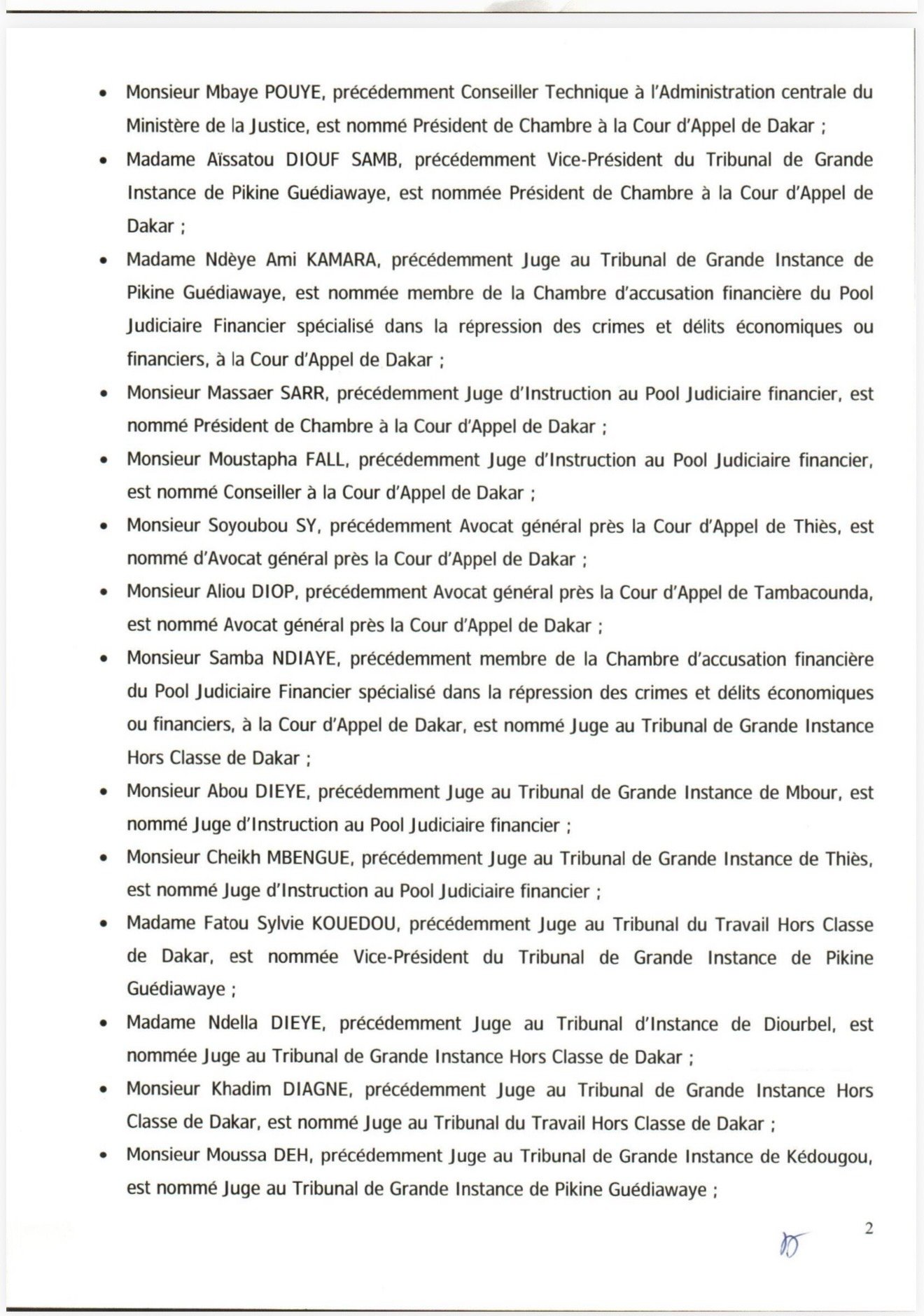 CSM : Vaste mouvement dans la magistrature