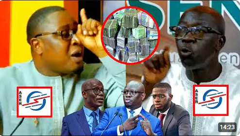 (Vidéo) - Scandale ASER : Débat électrique entre ce Cadre de Gueum Sa Bopp et Sanou Dione ...